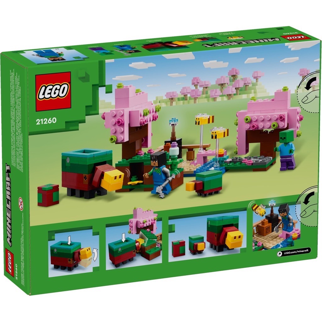 เลโก้ LEGO Minecraft 21260 The Cherry Blossom Garden