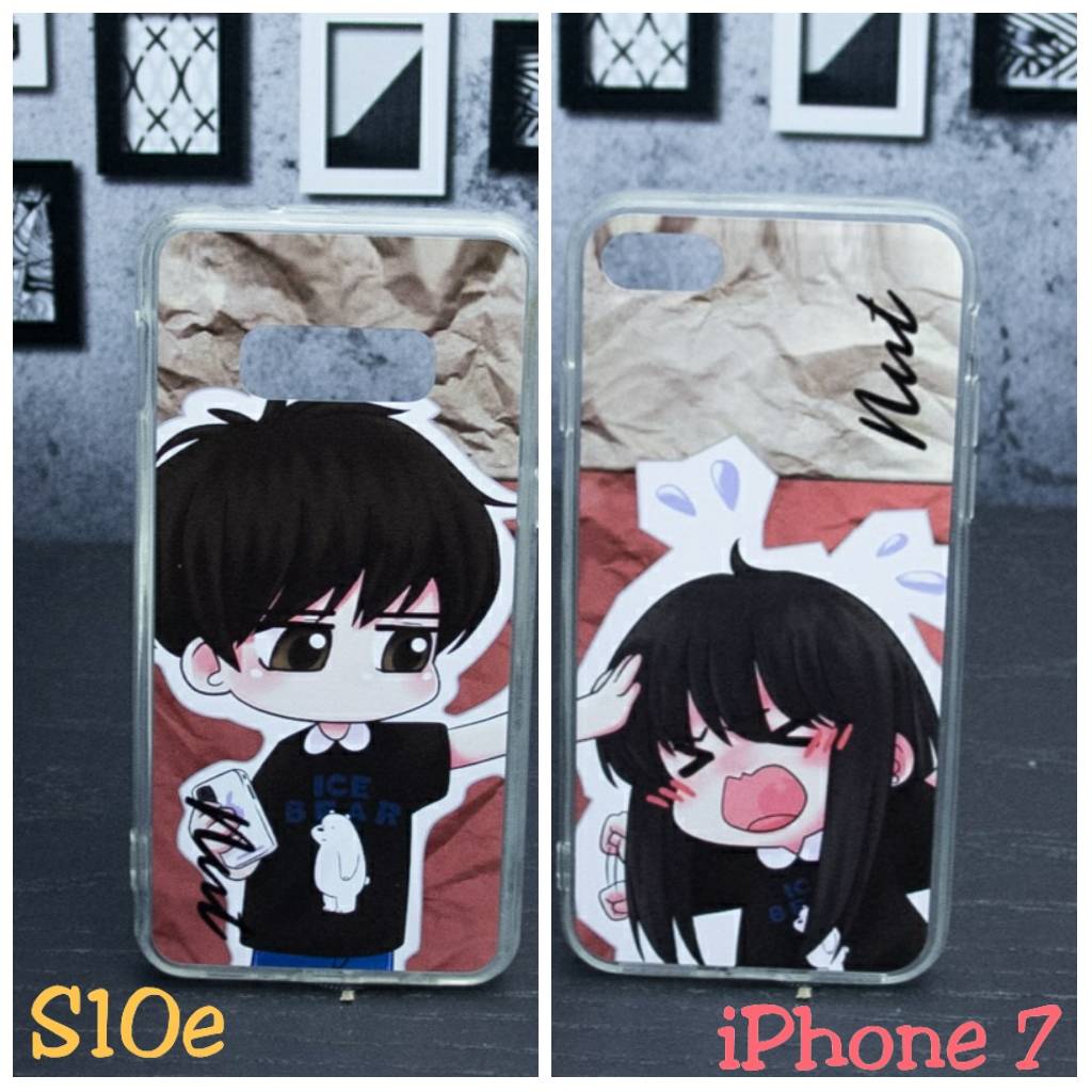 สกรีนเคสซิลิโคนใส ซิลิโคนดำ สกรีน UV