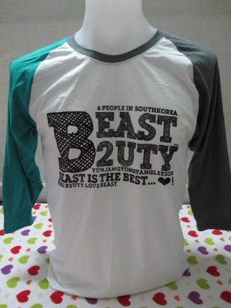 เสื้อยืดแขน 3 ส่วน สลับสี