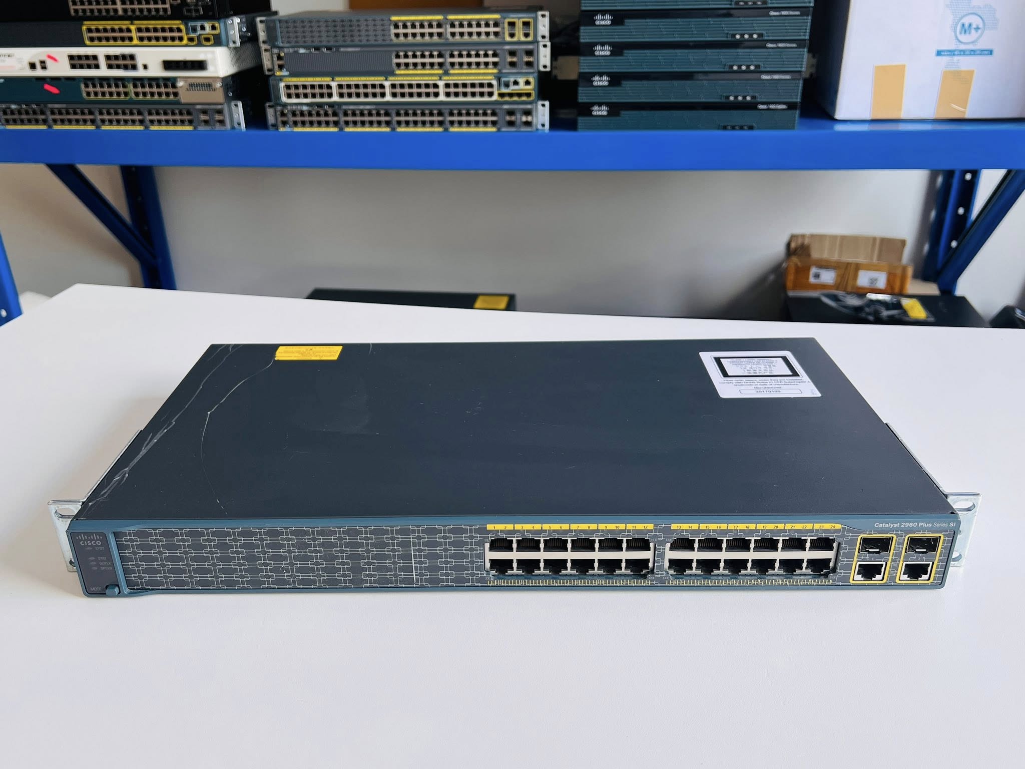 Switch Cisco 2960 Plus 24TC S สวิทซิสโก้มือสองพร้อมใช้งาน