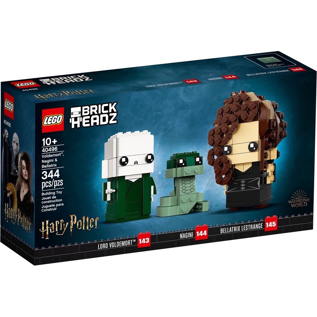 เลโก้ LEGO BrickHeadz 40496 Voldemort, Nagini & Bellatrix