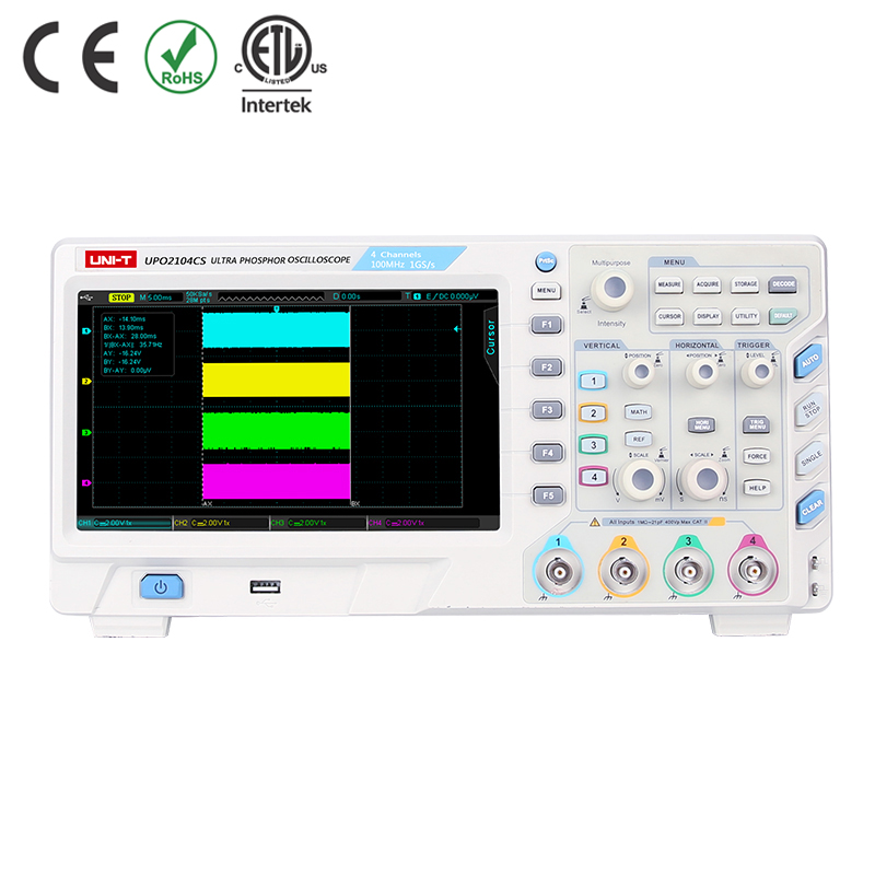 UNI-T UPO2104CS Ultra Phosphor Digital Ossilloscope