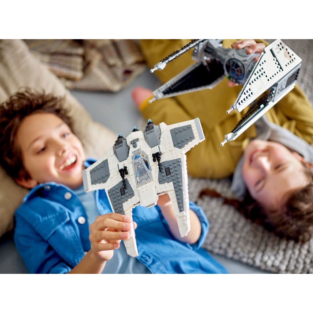 เลโก้ LEGO Star Wars 75348 Mandalorian Fang Fighter vs TIE Interceptor
