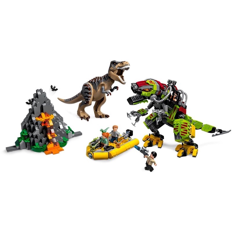 LEGO Jurassic World 75938 T. rex vs Dino-Mech Battle