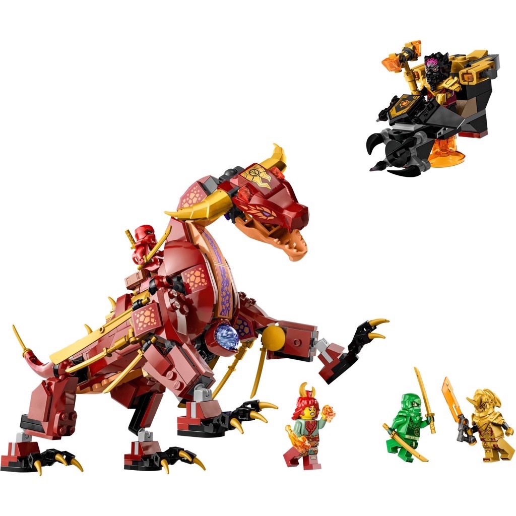 เลโก้ LEGO Ninjago 71793 Heatwave Transforming Lava Dragon
