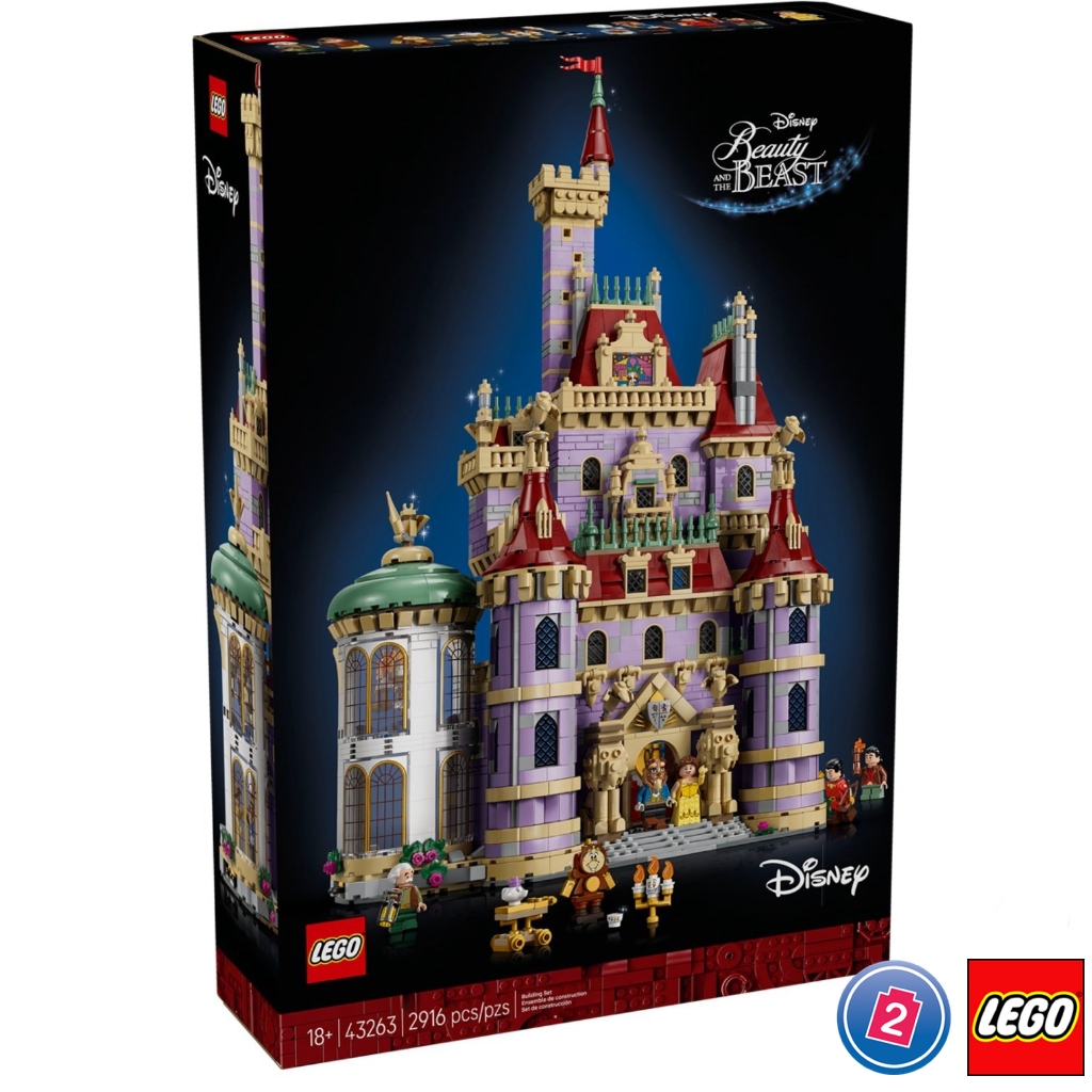 เลโก้ LEGO Exclusives Disney 43263 Beauty and the Beast Castle