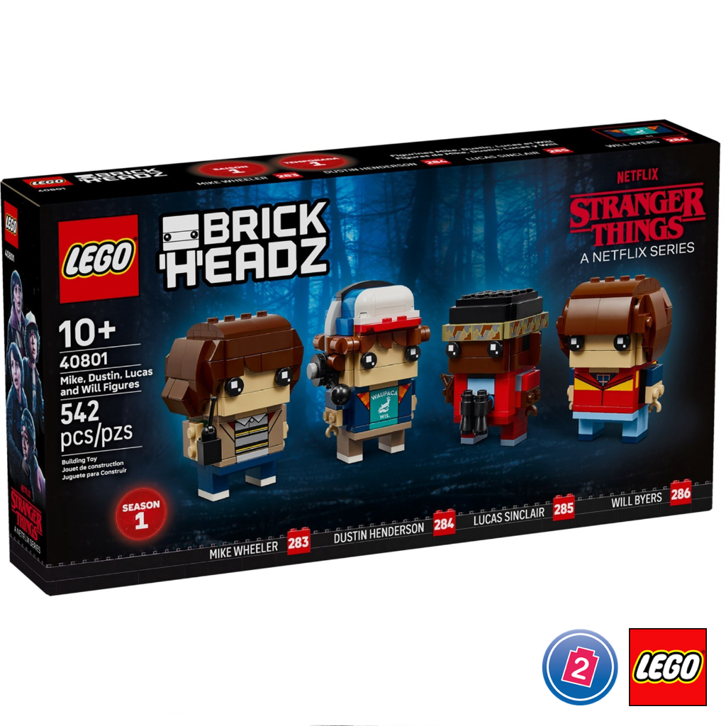 เลโก้ LEGO BrickHeadz 40801 Mike, Dustin, Lucas and Will