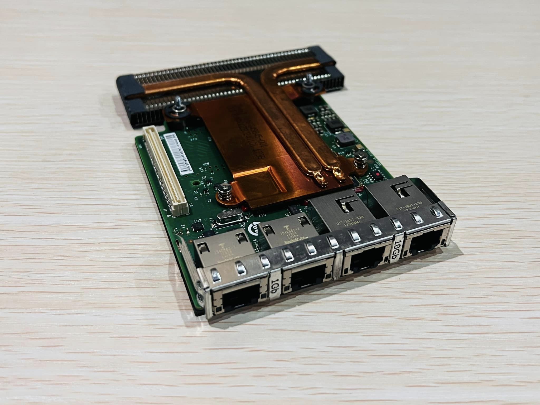การ์ด lan dell X540 10Gb RJ45 I350 Dual Port 1GB มือสองพร้อมใช้งาน