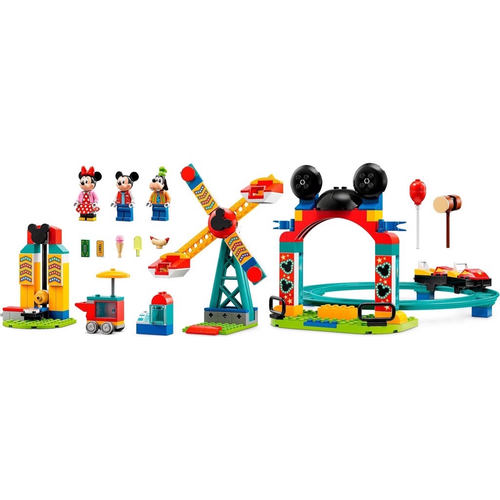 เลโก้ LEGO Disney 10778 Mickey, Minnie and Goofy's Fairground Fun