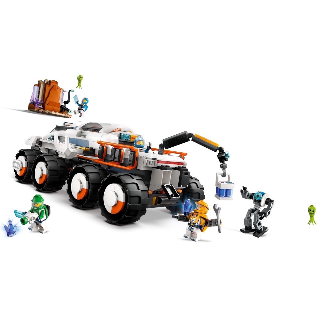 เลโก้ LEGO City 60432 Command Rover and Crane Loader