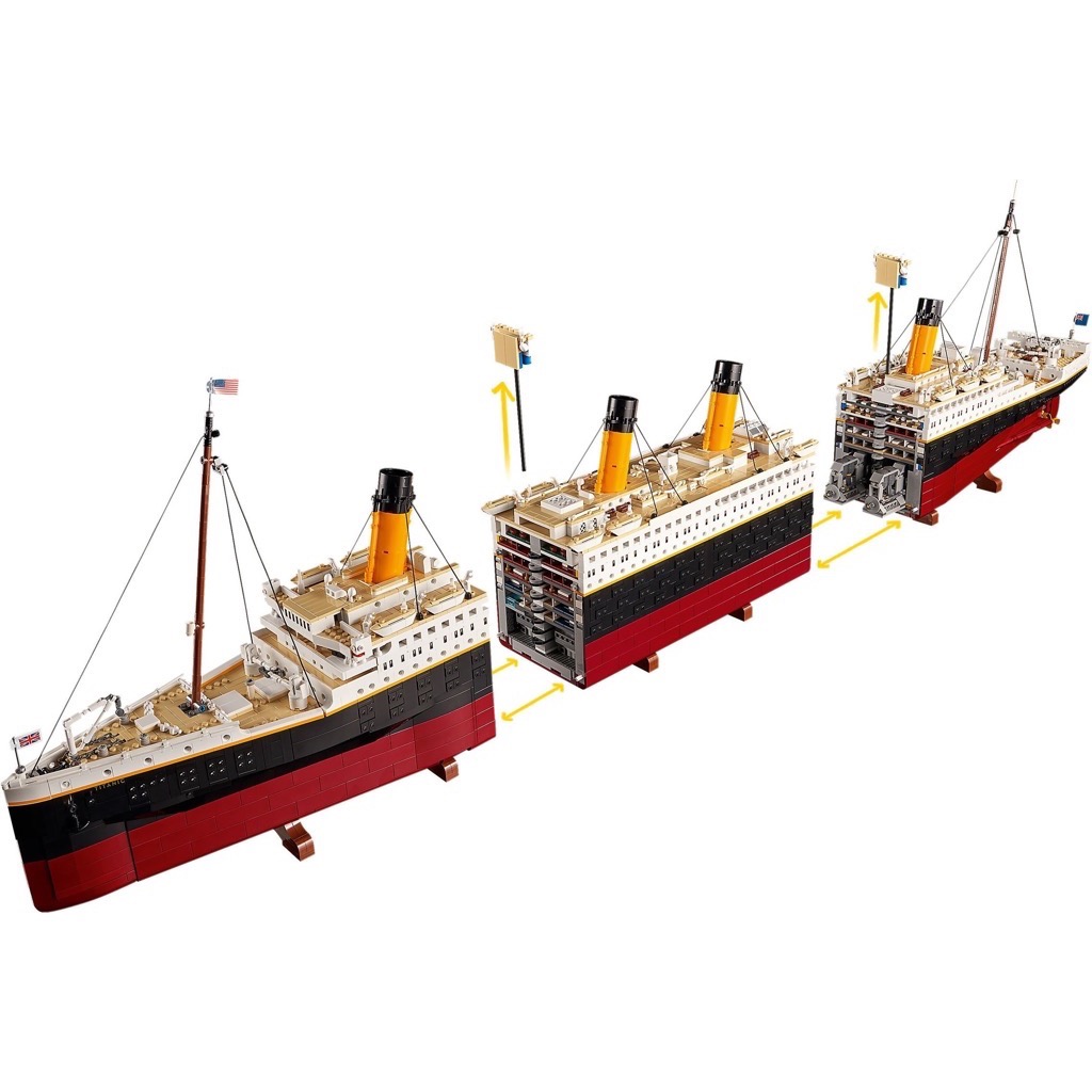 เลโก้ LEGO Exclusives 10294 Titanic (มีกล่องกระดาษตรงรุ่น)