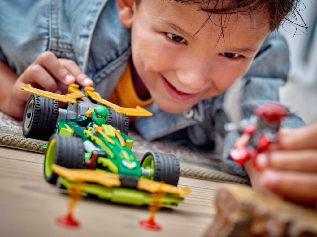 เลโก้ LEGO Ninjago 71828 Lloyd's Pull-Back Race Car