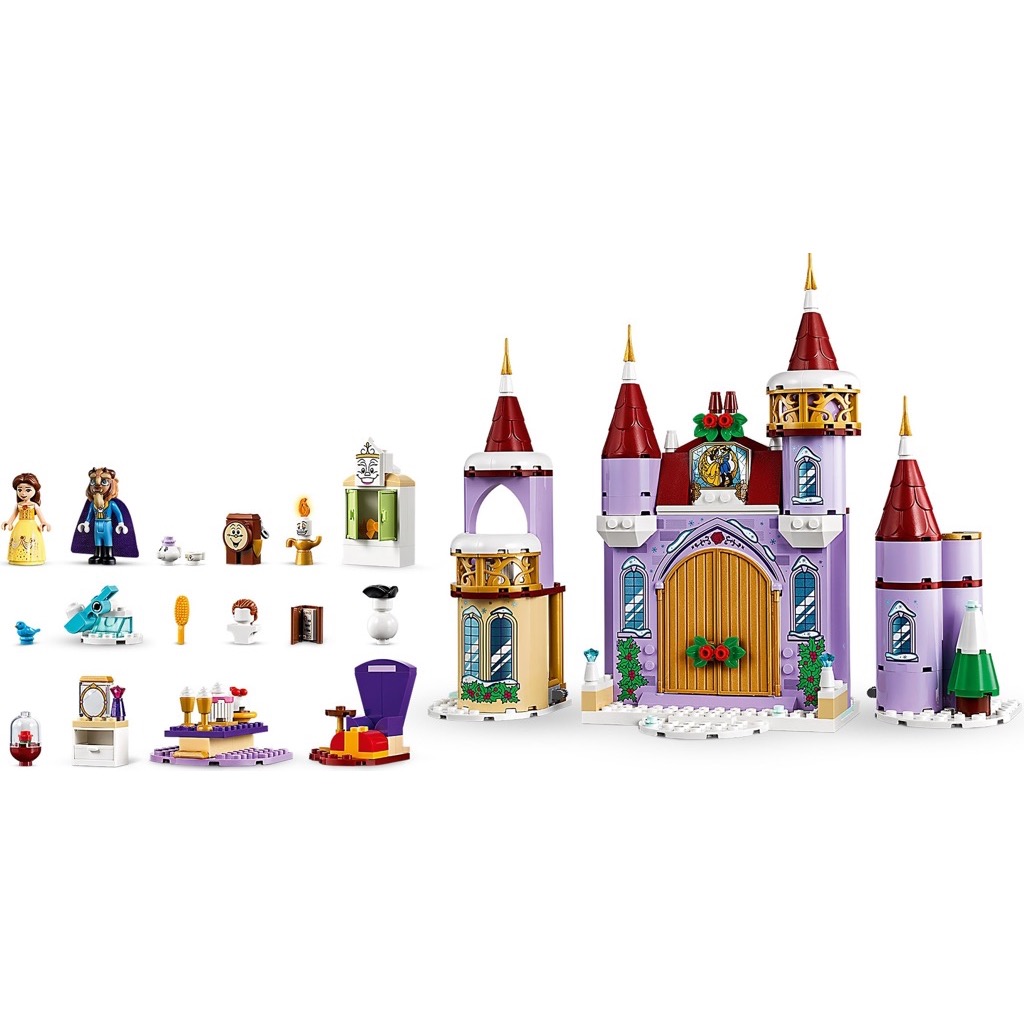 เลโก้ LEGO Disney 43180 Belle's Castle Winter Celebration