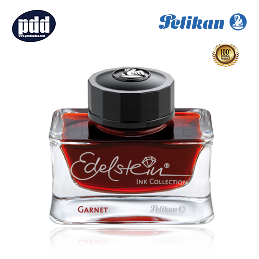 PELIKAN หมึกขวด พิลิแกน อีเดลสไชน์ หมึกสีพิเศษ ปี2014 หมึกแดงเข้ม PELIKAN Edelstein Ink of the Year 2014 Garnet Ink in Bottle Refill