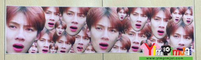 ผ้าเชียร์ ปัก/สกรีนตามสั่ง นักร้องเกาหลี CHANBAEK HUNHAN KIM JONGIN D.O.
