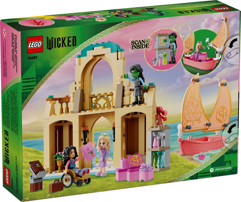 เลโก้ LEGO Wicked 75681 Glinda, Elphaba & Nessarose at Shiz Uni
