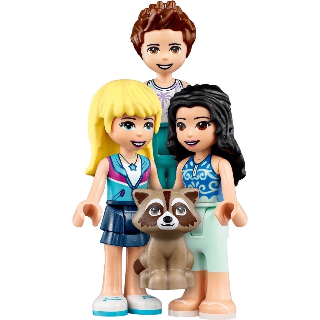 เลโก้ LEGO Friends 41681 Forest Camper Van and Sailboat