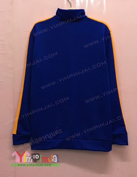 เสื้อแจ็คเก็ตผ้าวอม ทำเป็นเสื้อรุ่น เสื้อนักเรียน ปักโลโก้โรงเรียน