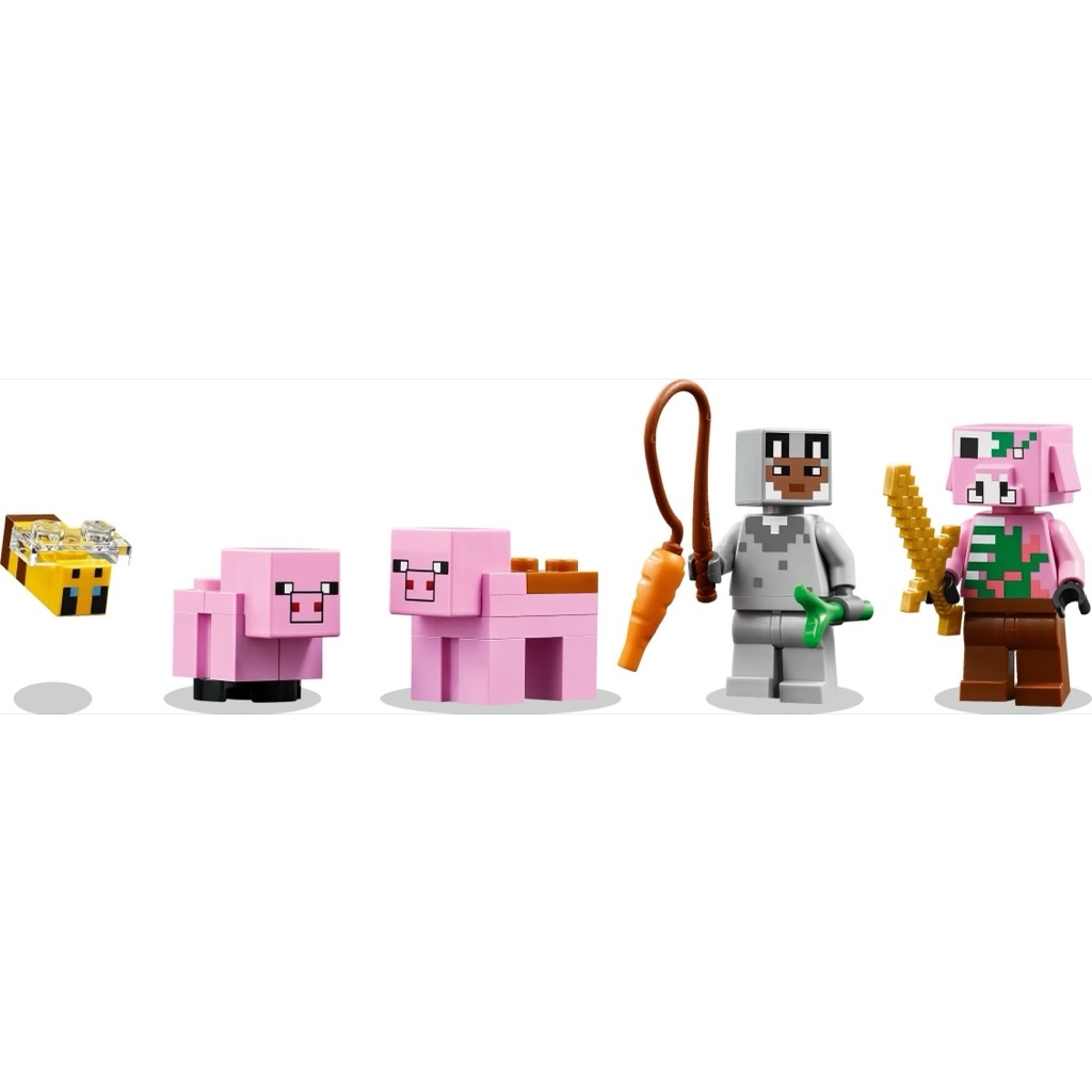 เลโก้ LEGO Minecraft 21268 The Baby Pig House