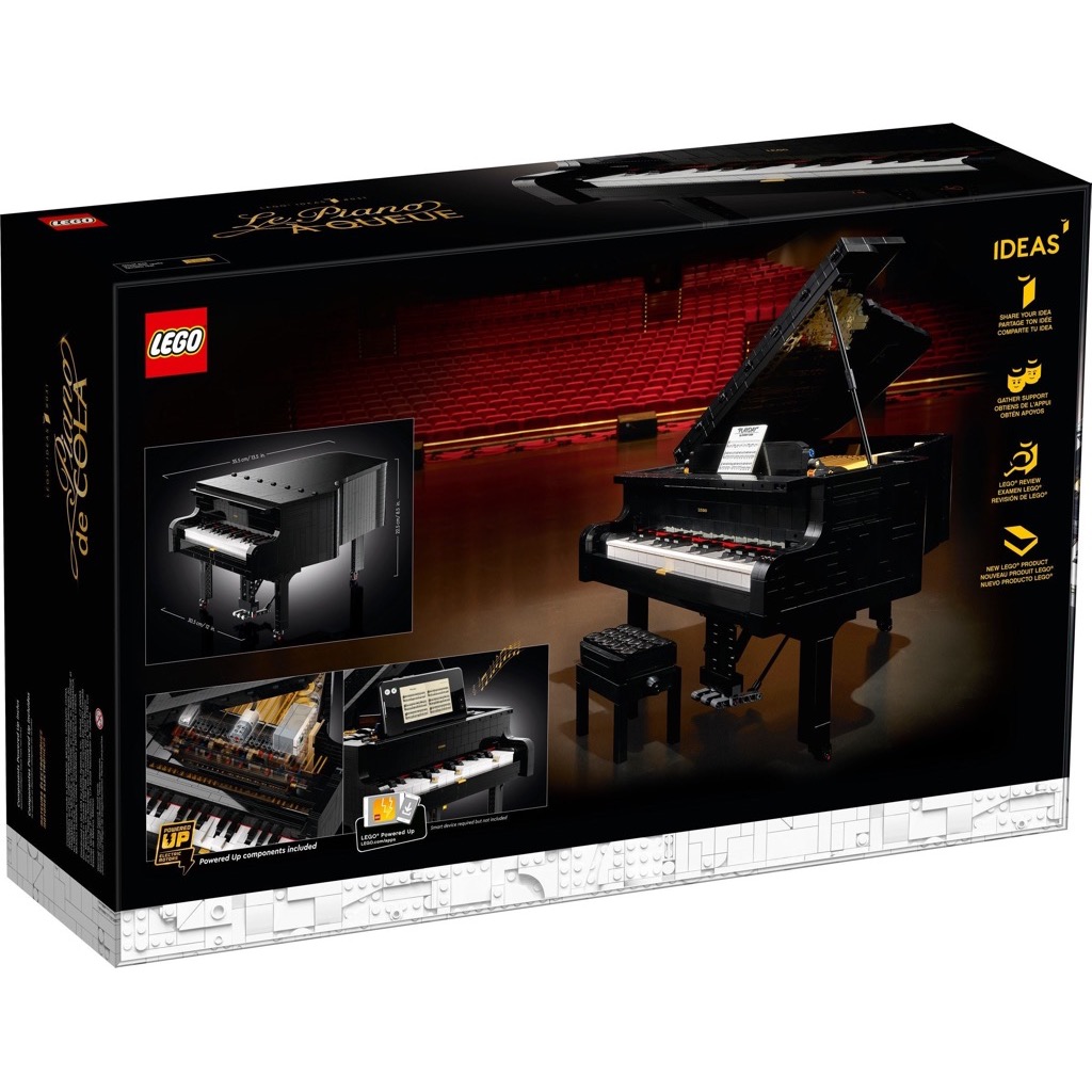 เลโก้ LEGO Exclusives 21323 Grand Piano (มีกล่องกระดาษตรงรุ่น)