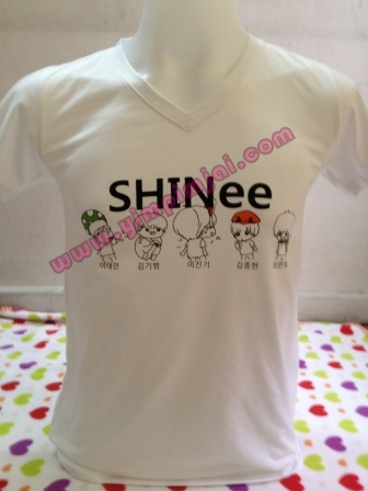 เสื้อยืด shinee