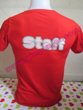 เสื้อ staff สีแดง