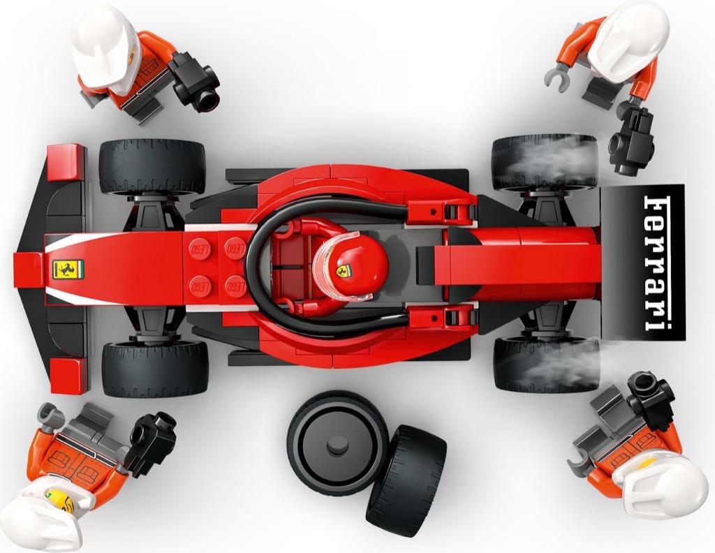 เลโก้ LEGO City 60443 F1 Pit Stop & Pit Crew with Ferrari Car