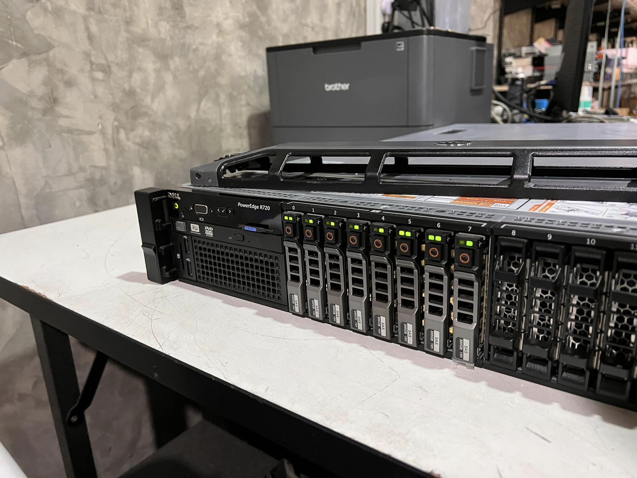 dell r720 2cpu 32gb 20cores เซิฟเวอร์มือสองพร้อมใช้งาน