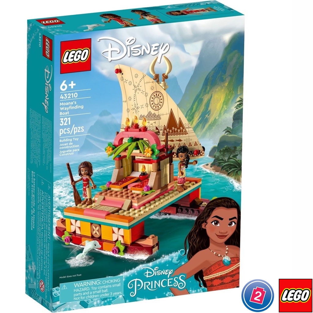 เลโก้ LEGO Disney 43210 Moana's Wayfinding Boat