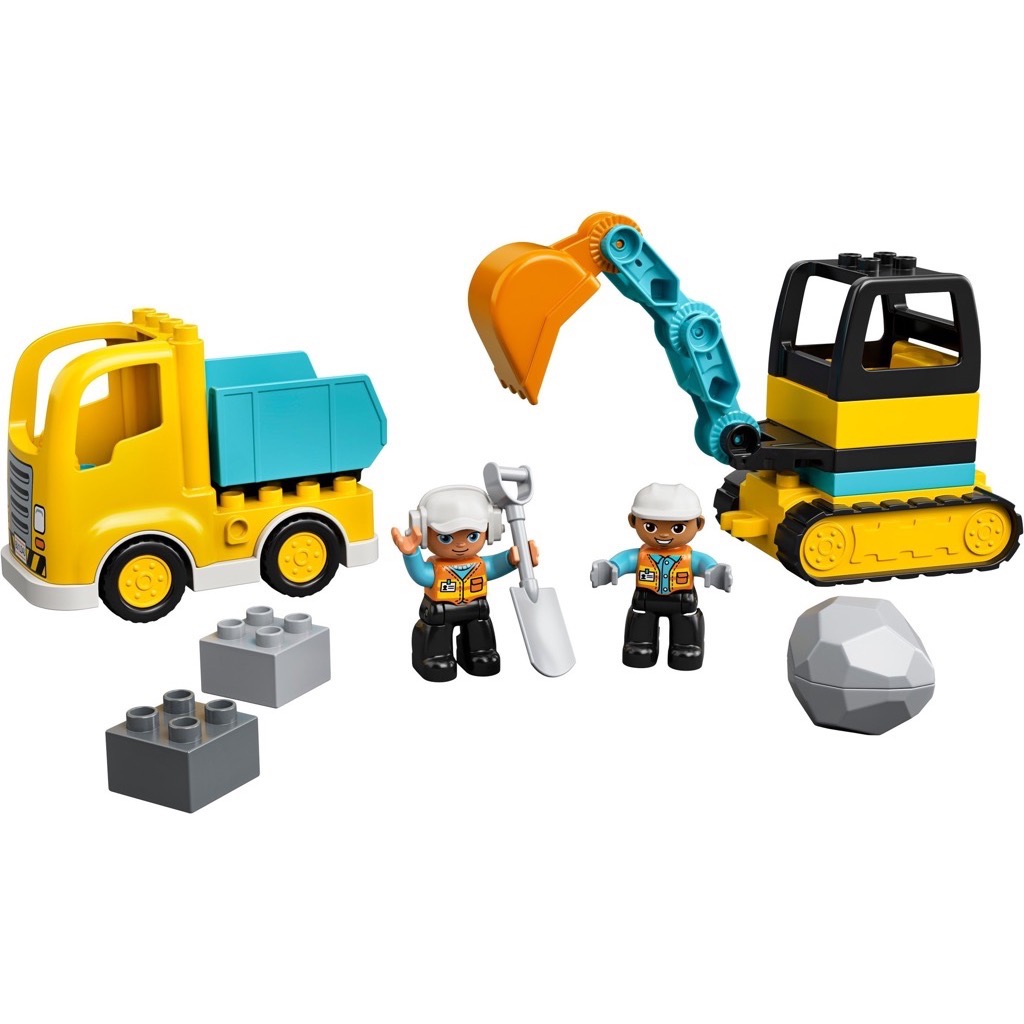 เลโก้ LEGO Duplo 10931 Truck & Tracked Excavator