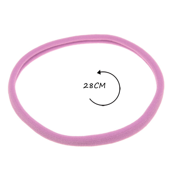 ห่วงผ้ายืด คาดหัวเด็ก กว้าง 10 mm #EL007