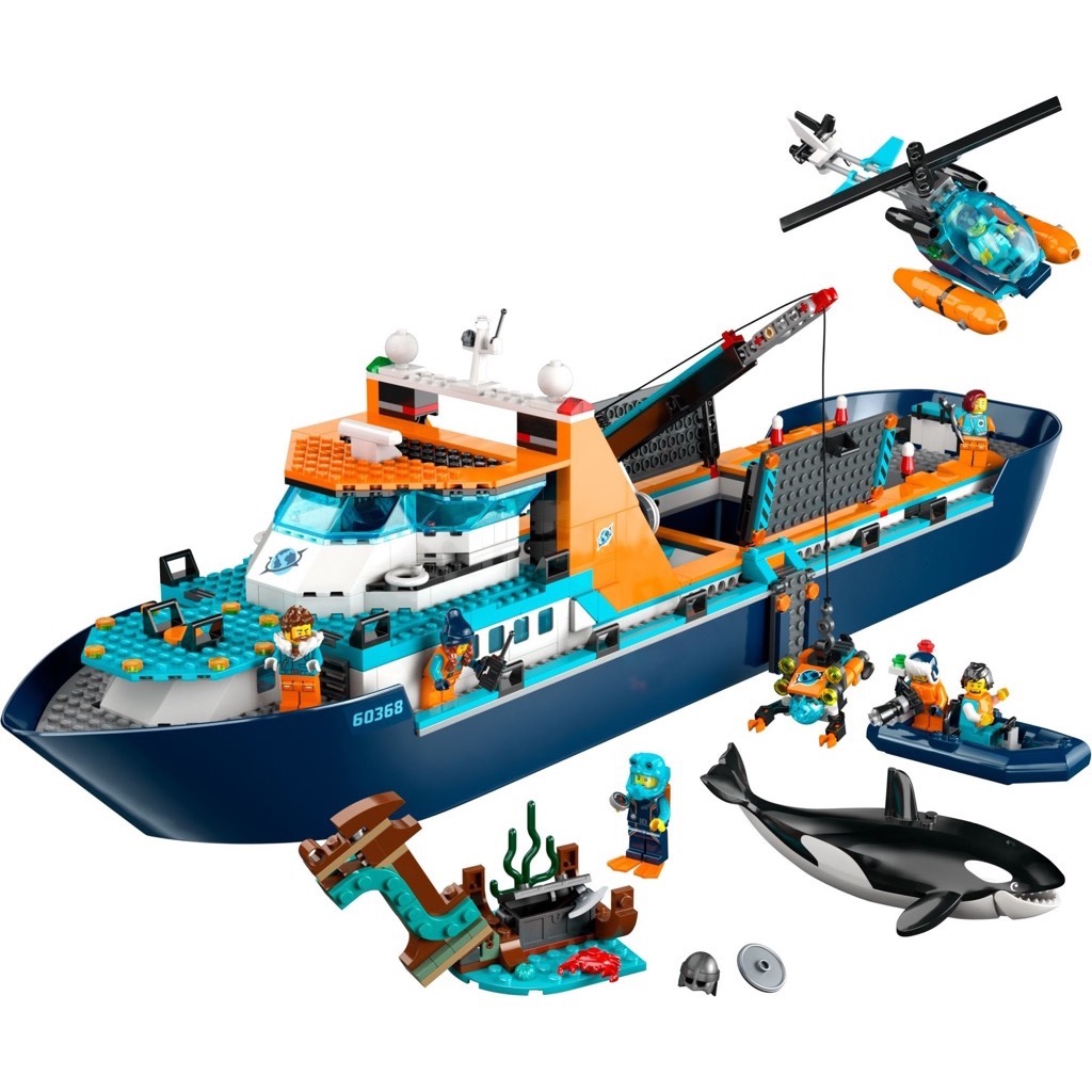 เลโก้ LEGO City 60368 Arctic Explorer Ship