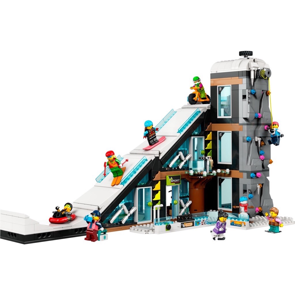 เลโก้ LEGO City 60366 Ski and Climbing Centre