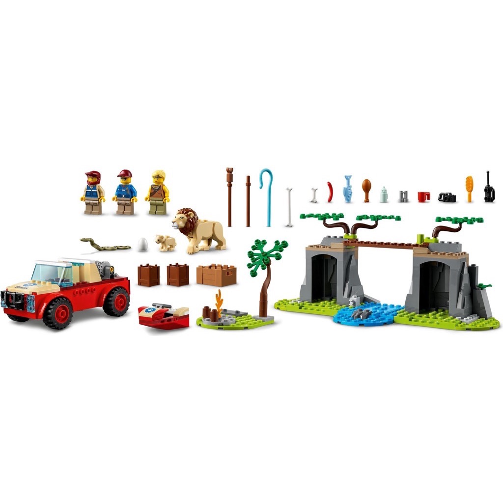 เลโก้ LEGO City 60301 Wildlife Rescue Off-Roader
