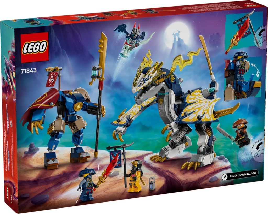 เลโก้ LEGO Ninjago 71843 Rogue’s Mech Dragon Rider