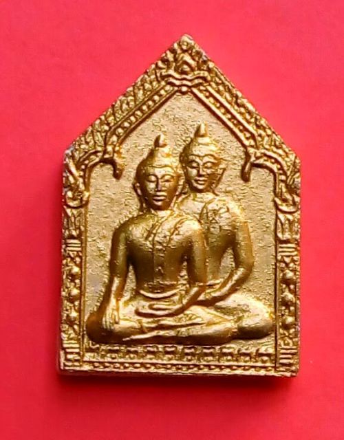 พระขุนแผนคู่บารมี ตะกรุดเงิน ลพ.สาคร มนุญโญ วัดหนองกรับ