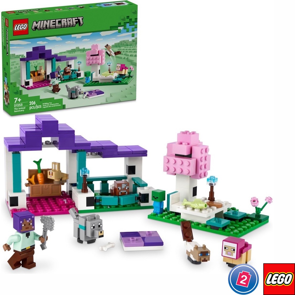 เลโก้ LEGO Minecraft 21253 The Animal Sanctuary