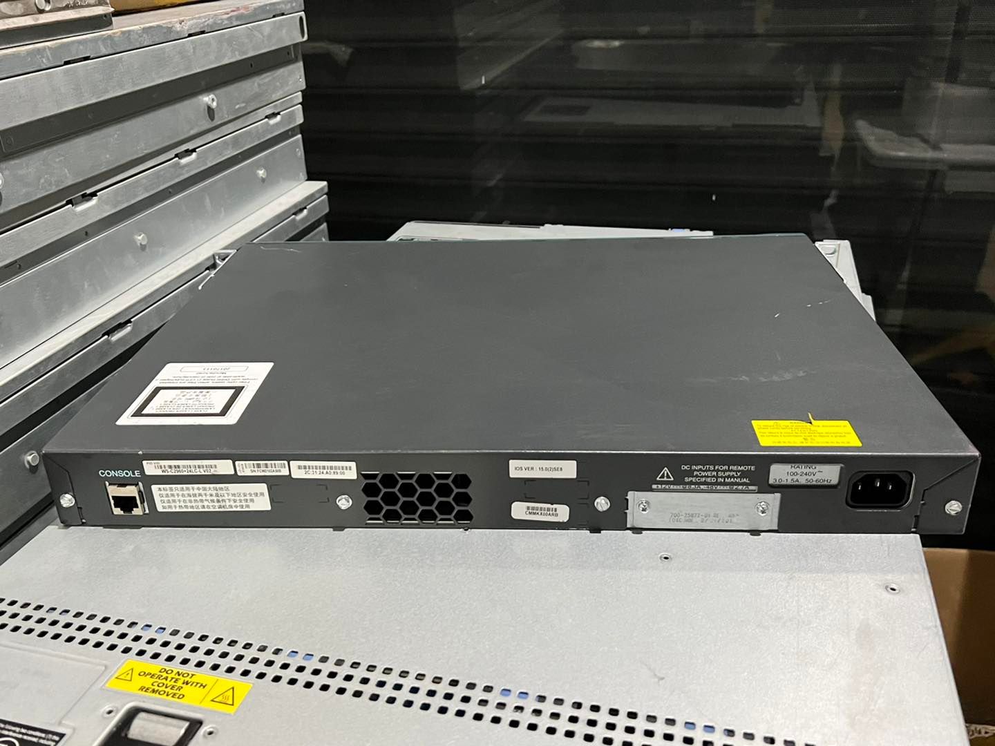 Switch Cisco 2960 Plus PoE 8 port switch มือสองพร้อมใช้งาน