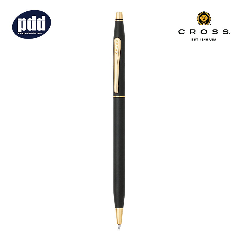 CROSS ปากกาลูกลื่น ครอส เซนจูรี คลาสสิค CROSS Century Classic Black GT Ballpoint Pen