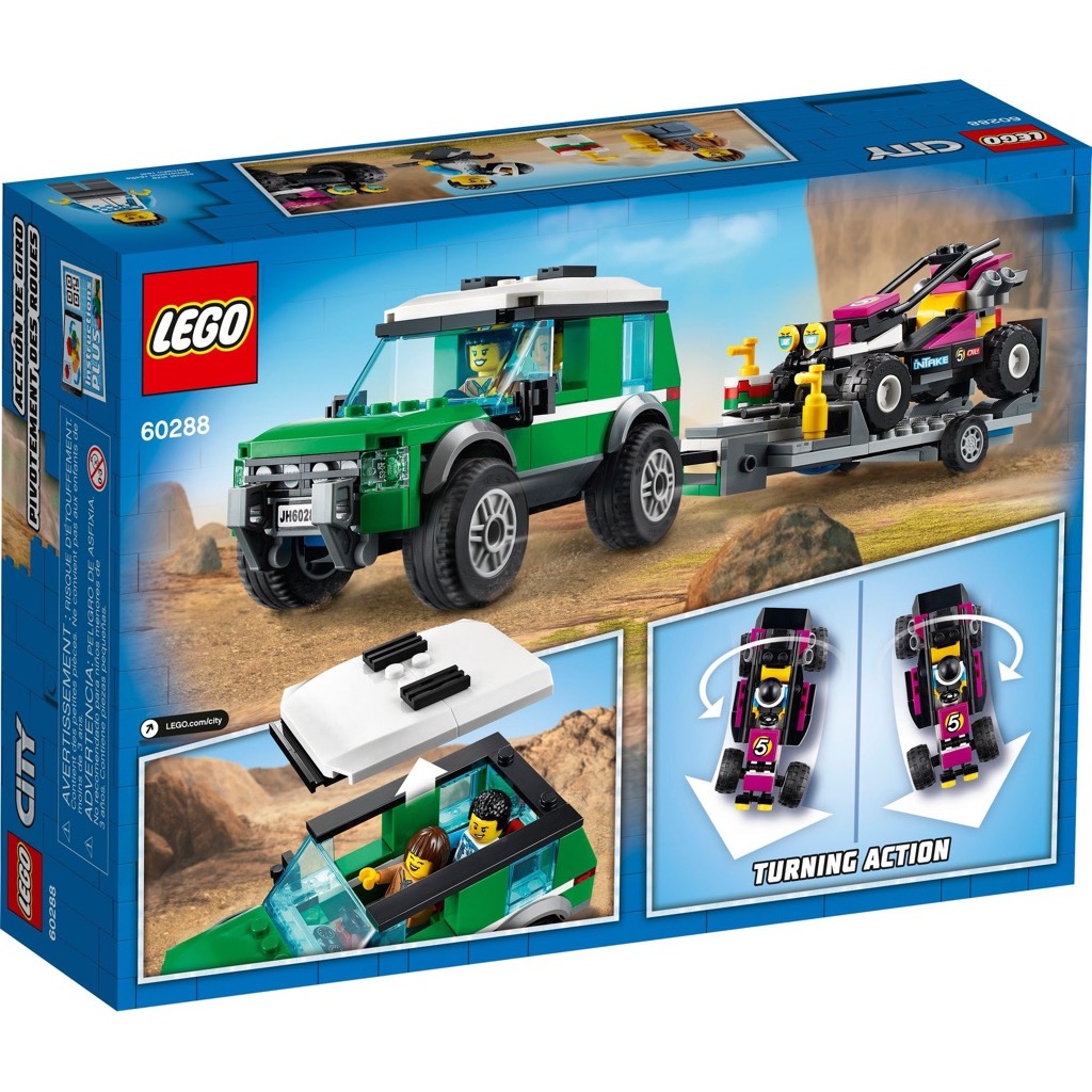เลโก้ LEGO City 60288 Race Buggy Transporter