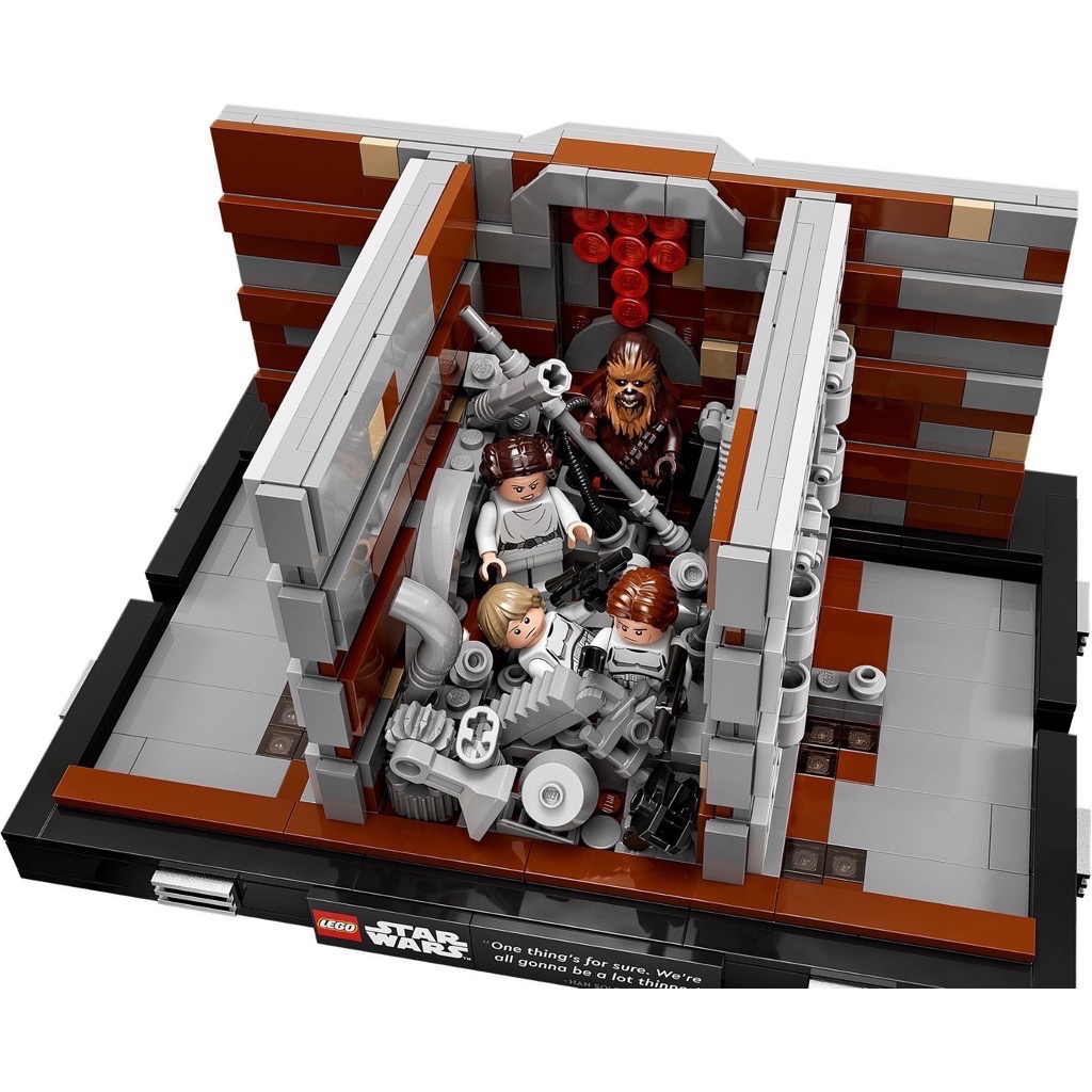 เลโก้ LEGO Star Wars 75339 Death Star Trash Compactor Diorama