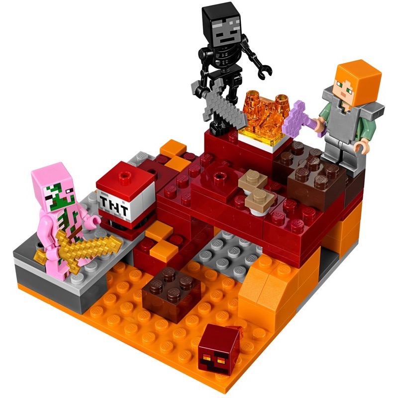 LEGO Minecraft 21139 The Nether Fight