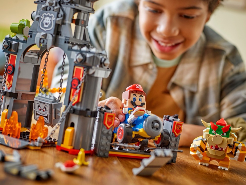 เลโก้ LEGO Super Mario 72039: Mario Kart – Bowser's Castle