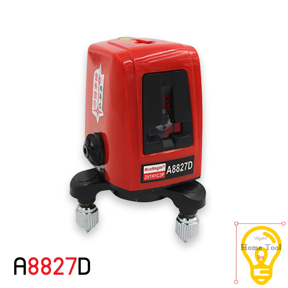 ACUANGLE A8827D - 2V1H1C3D / เครื่องวัดระดับน้ำ เลเซอร์ 360 องศา Auto Leveling Cross Laser