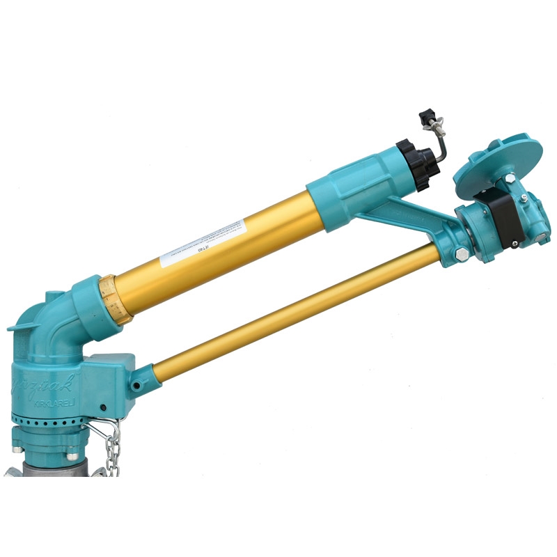 JET 40 YUZUAK SPRINKLERJET MODEL JET 40 2″ ฉีดไกล 47 เมตร ที่ 6 บาร์ กินน้ำที่ 44 ลบ.เมตร/ชม.