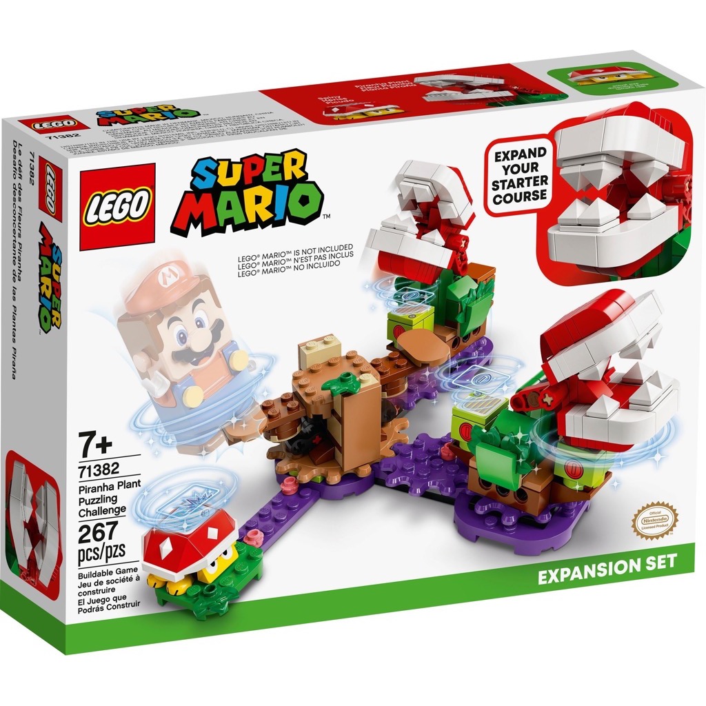 เลโก้ LEGO Super Mario 71382 Piranha Plant Puzzling Challenge