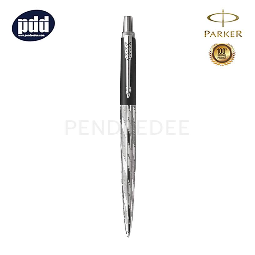 PARKER Jotter SE London Architecture - Black Postmodern CT Ballpoint Pen ปากกาลูกลื่น ป๊ากเกอร์ จ๊อตเตอร์ ลอนดอน อาคิเทคเชอร์ สีดำ โพสโมเดิร์น คลิปเงิน