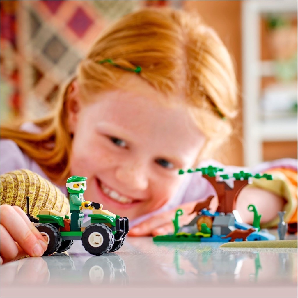 เลโก้ LEGO City 60394 ATV and Otter Habitat