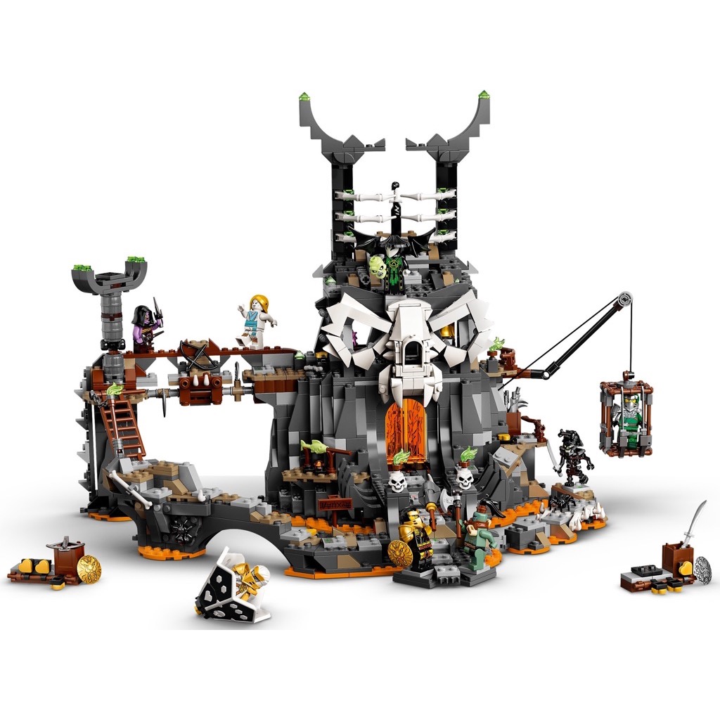 เลโก้ LEGO Ninjago 71722 Skull Sorcerer's Dungeons
