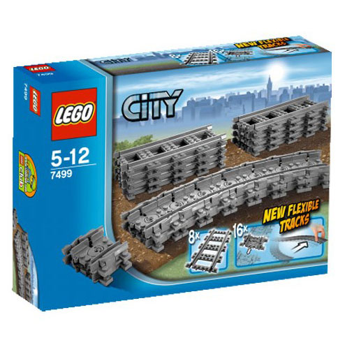 LEGO City 7499 Flexible and Straight Tracks